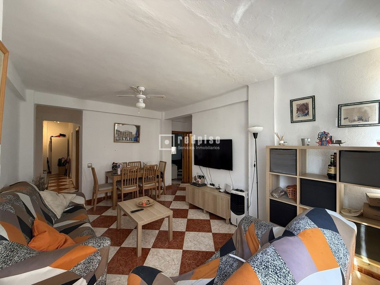 Living room of Flat for sale in Málaga Capital  with Heating