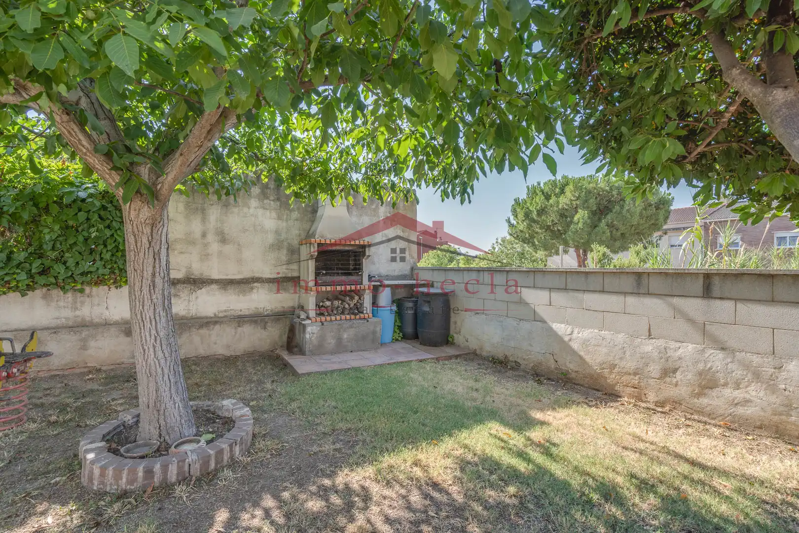 Jardí de Casa adosada en venda en Vilanova del Camí amb Calefacció, Terrassa i Piscina