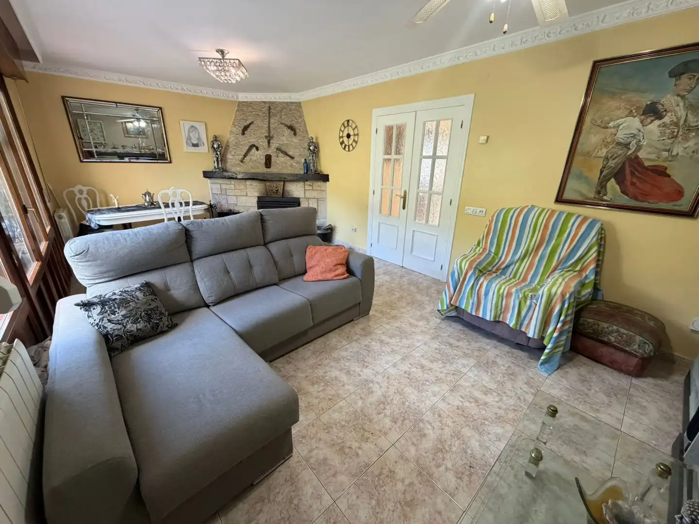 Sala de estar de Casa o chalet en venta en Meruelo con Calefacción, Jardín privado y Terraza