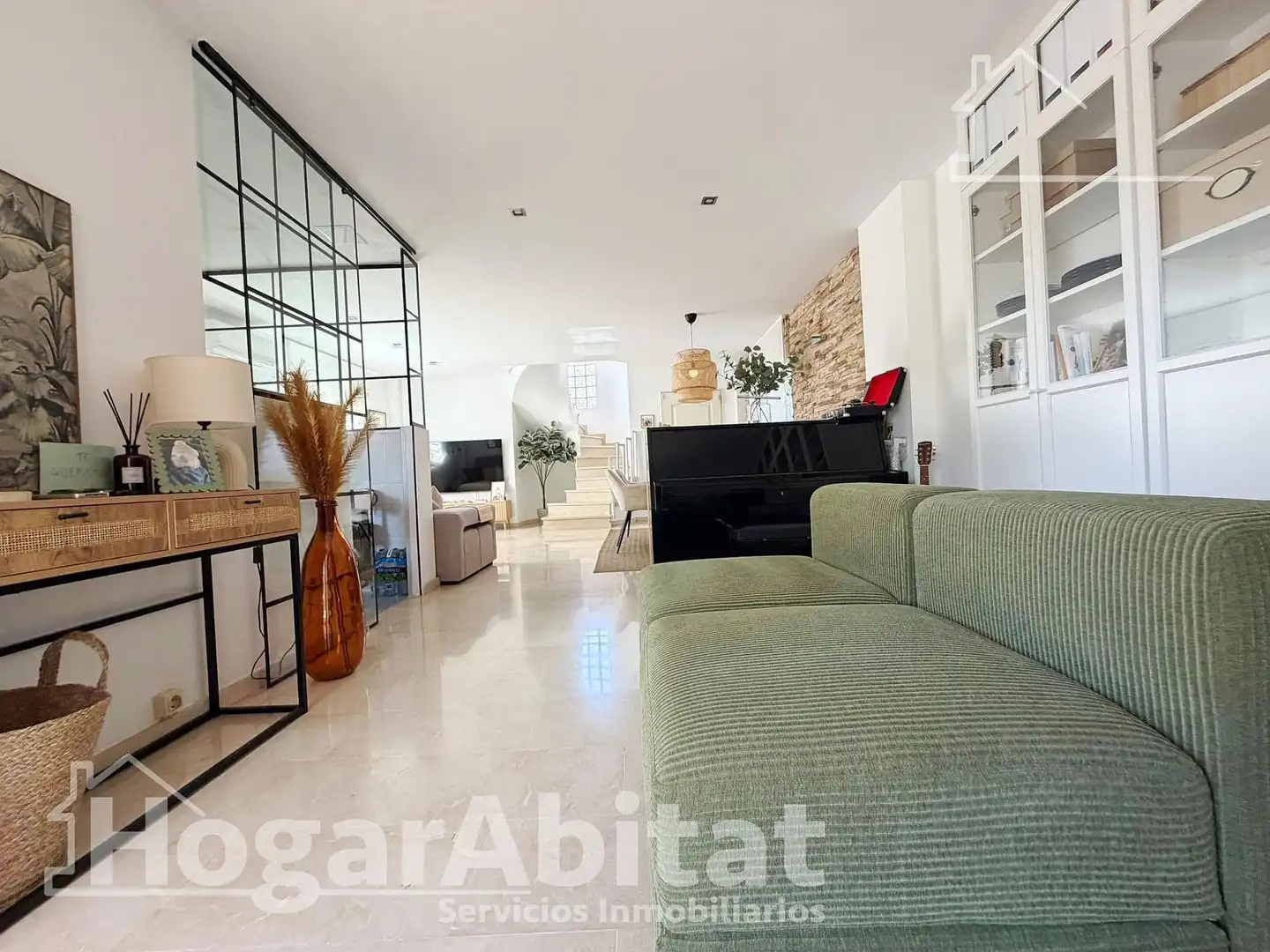 Living room of Houses for sale in Moncada  with Air Conditioner, Heating and Private garden