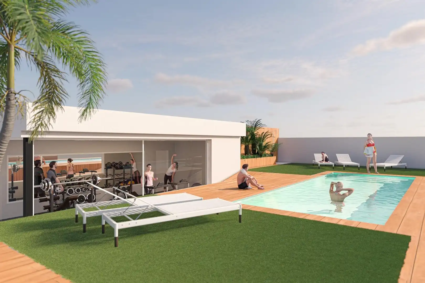 Penthouse with pool for sale in Lo Pagán, imagen 3