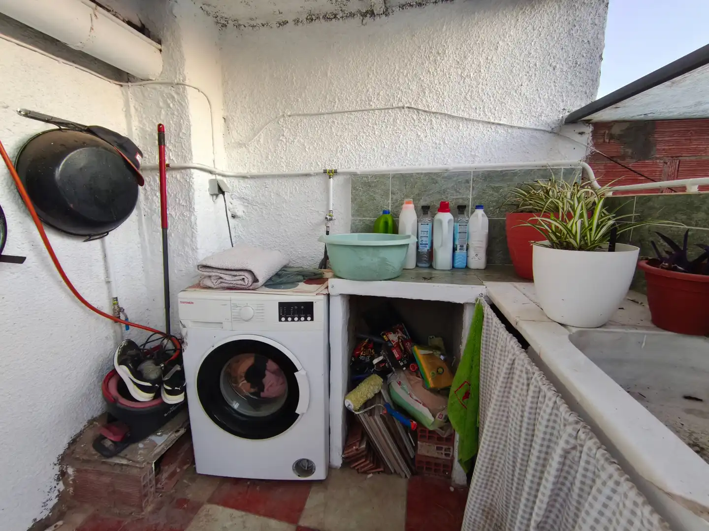 Küche von Maisonette zum Verkauf in Polinyà de Xúquer mit Klimaanlage, Terrasse und Balkon