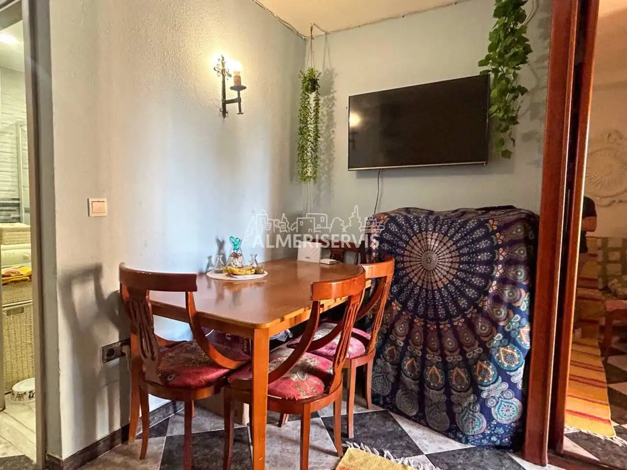 Comedor de Piso en venta en Roquetas de Mar con Terraza y Amueblado