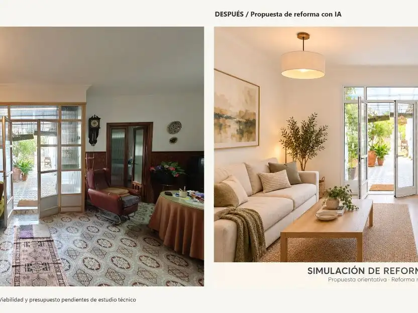 Sala d'estar de Casa o xalet en venda en Los Santos de Maimona, Badajoz