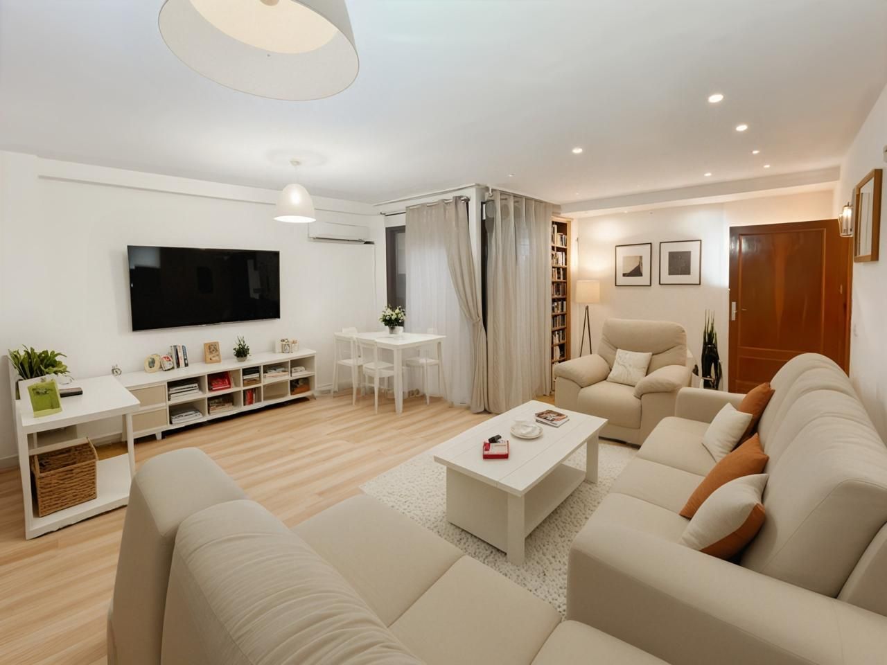 Sala d'estar de Planta baixa en venda en Torrejón de Ardoz amb Aire condicionat, Calefacció i Jardí privat