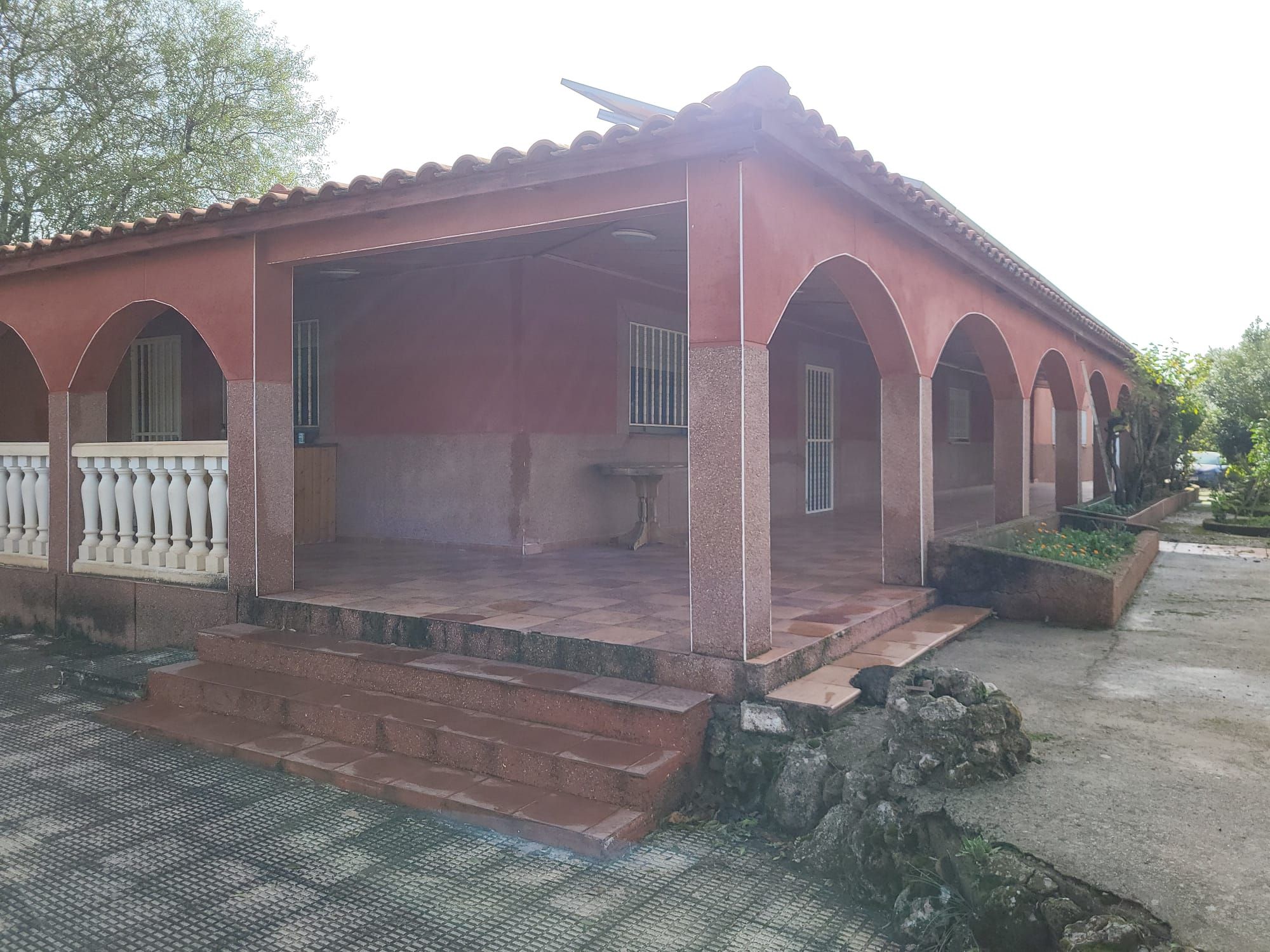 Exterior view of Country house for sale in Mondéjar  with Heating, Private garden and Terrace