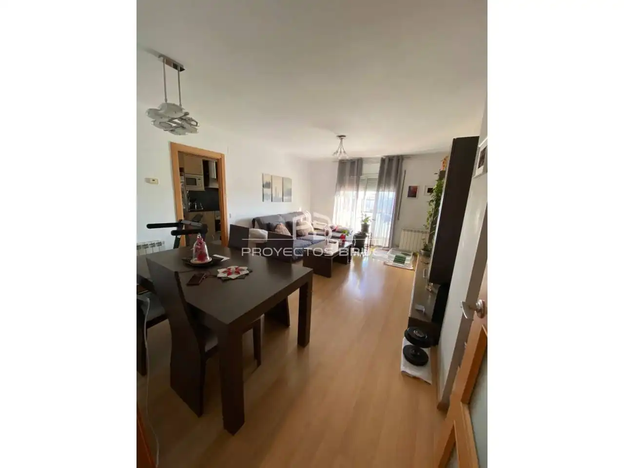 Sala de estar de Piso en venta en Abrera con Aire acondicionado, Calefacción y Parquet