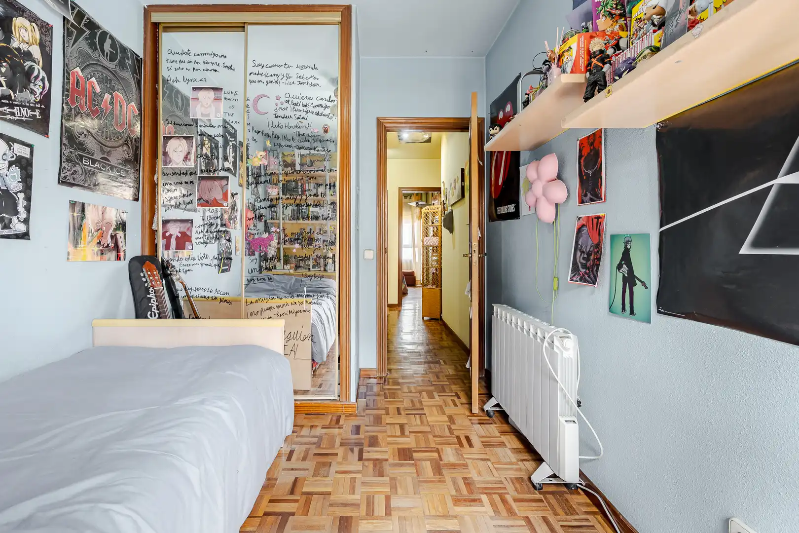 Schlafzimmer von Wohnung zum Verkauf in Madrid mit Privatgarten, Terrasse und Balkon