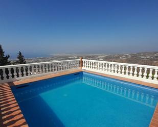 Swimming pool of Country house for sale in Algarrobo  with Private garden, Terrace and Swimming Pool