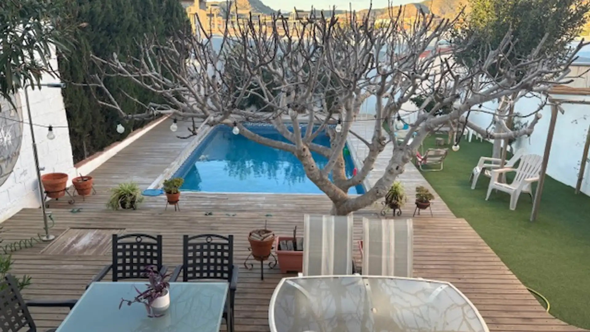 Piscina de Casa o chalet en venta en  Murcia Capital con Aire acondicionado, Calefacción y Jardín privado