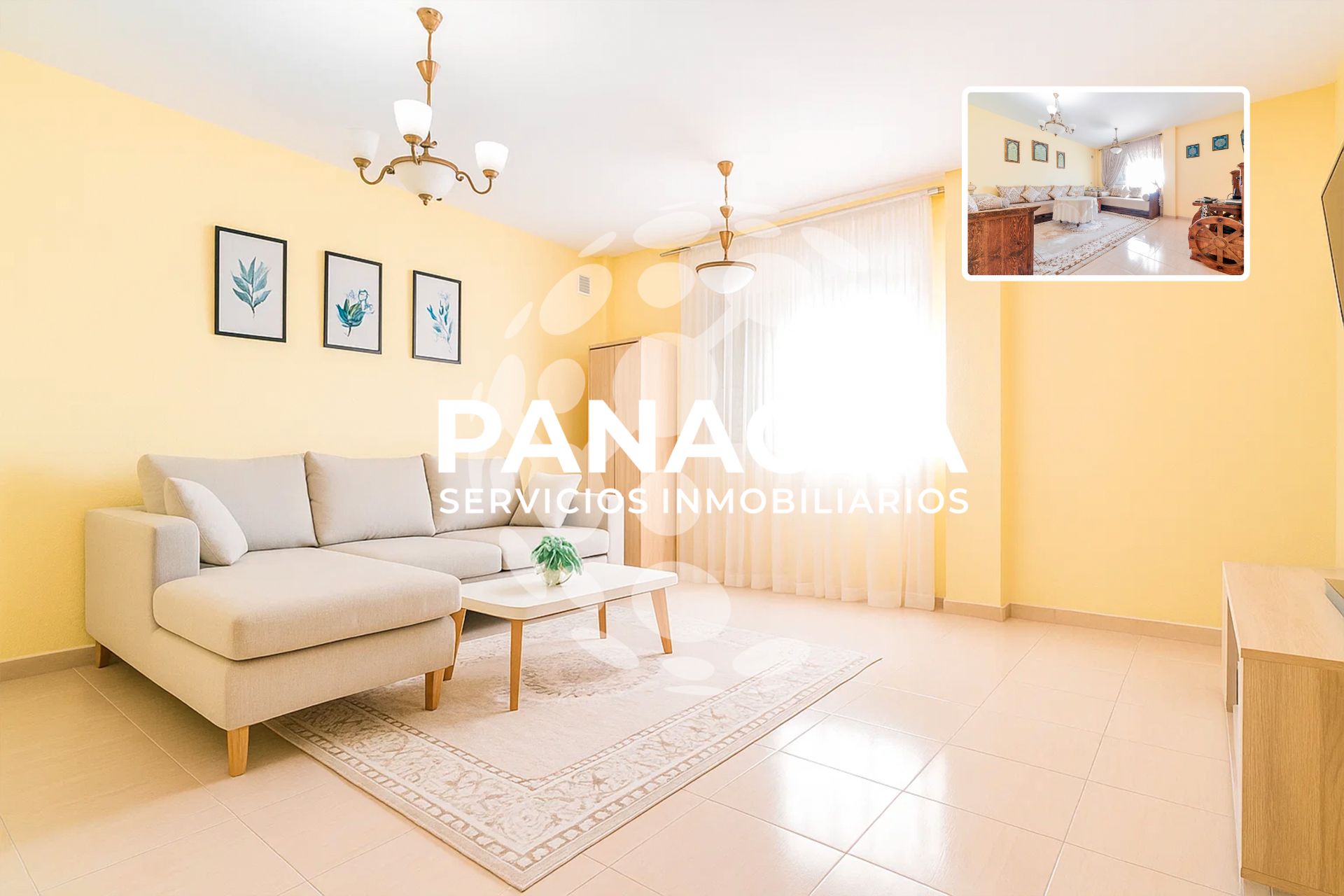 Living room of Single-family semi-detached for sale in Berja  with Terrace, Furnished and Oven