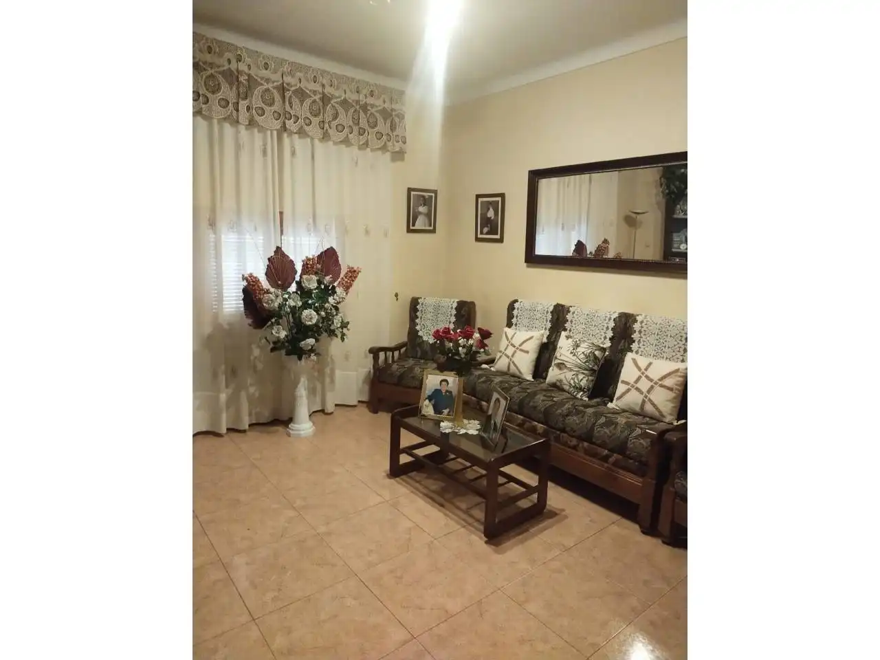 Sala de estar de Casa o chalet en venta en Membrilla con Aire acondicionado, Calefacción y Terraza