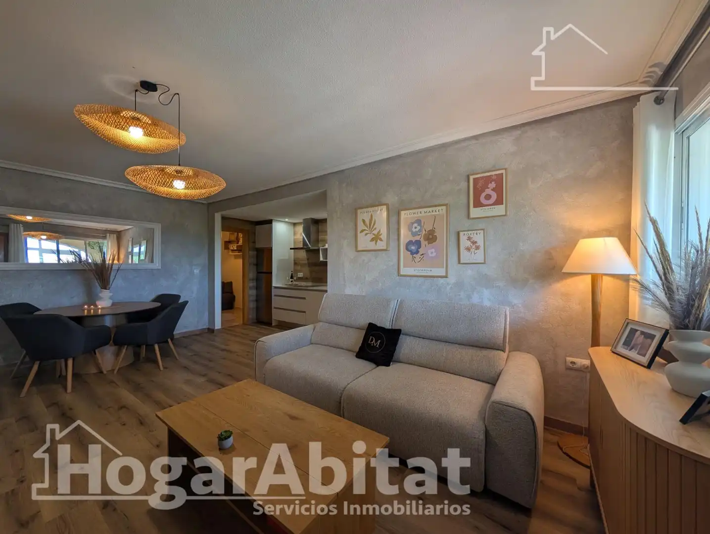 Sala d'estar de Pis en venda en Santa Pola amb Aire condicionat, Calefacció i Moblat