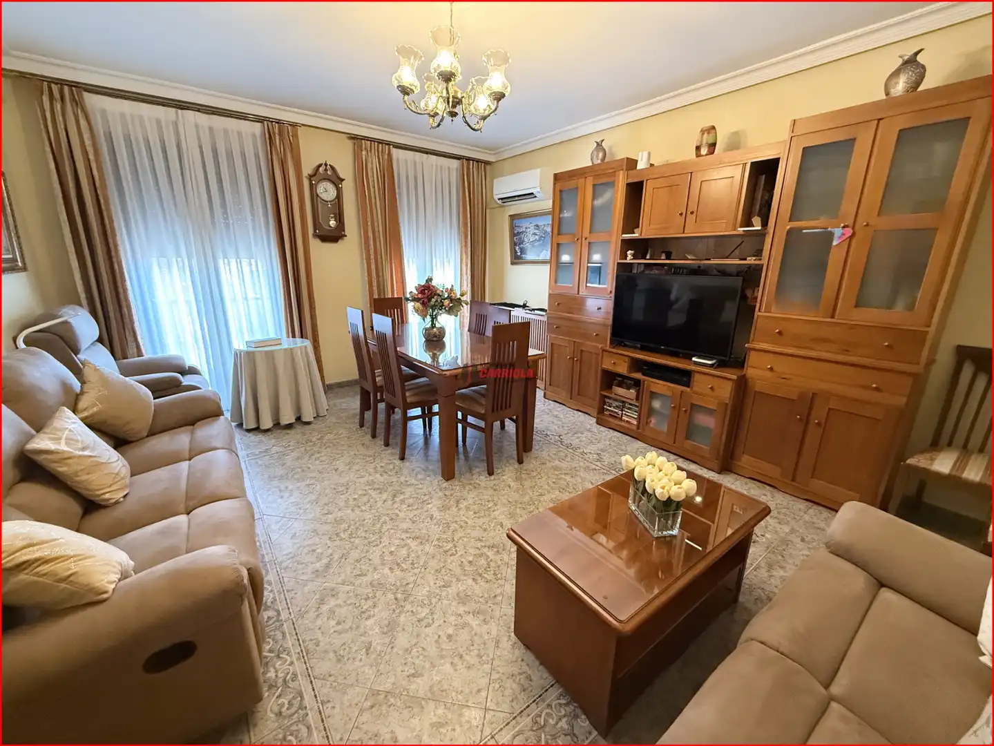 Sala d'estar de Casa adosada en venda en Burujón amb Aire condicionat, Calefacció i Terrassa