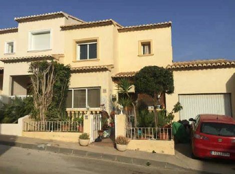 Exterior view of Single-family semi-detached for sale in Benissa