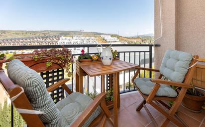 Balcony of Flat for sale in  Granada Capital  with Air Conditioner, Heating and Private garden