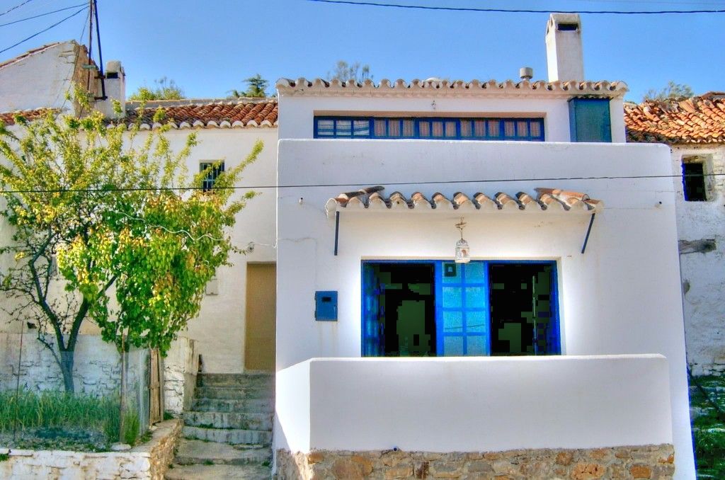 Exterior view of Country house for sale in Periana  with Storage room and Furnished