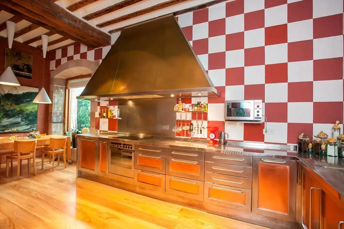 Cocina de Casa o chalet en venta en Mazcuerras con Jardín privado y Piscina