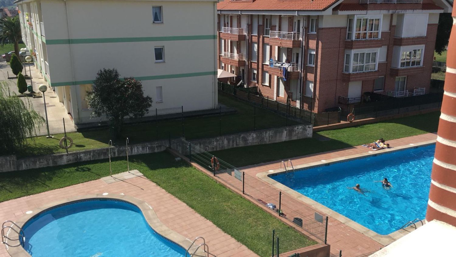 Swimming pool of Flat for sale in Meruelo  with Heating, Storage room and Balcony