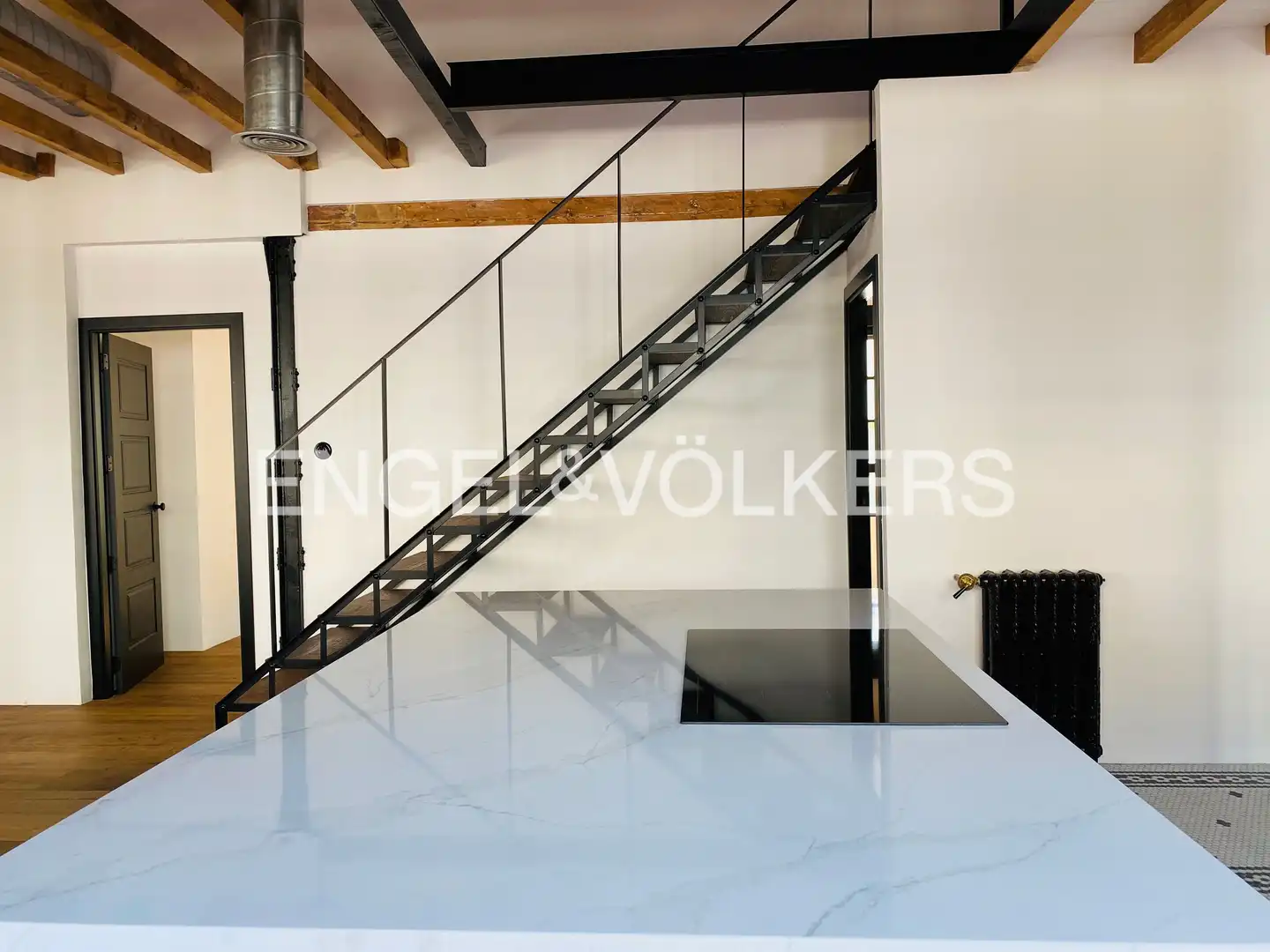 Kitchen of Flat for sale in Madrid  with Air Conditioner, Heating and Terrace