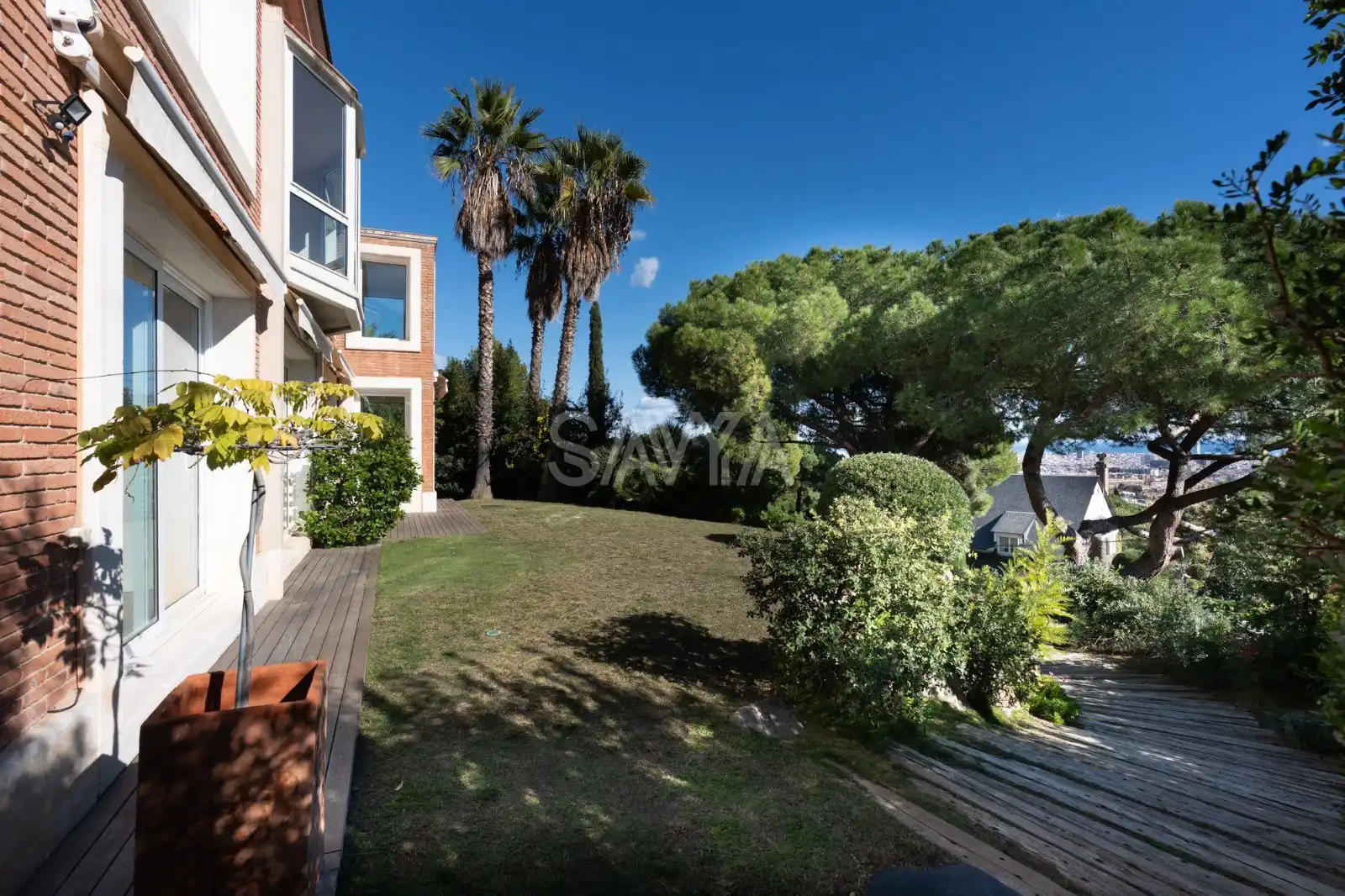Jardín de Casa o chalet de alquiler en Barcelona con Aire acondicionado, Calefacción y Parquet