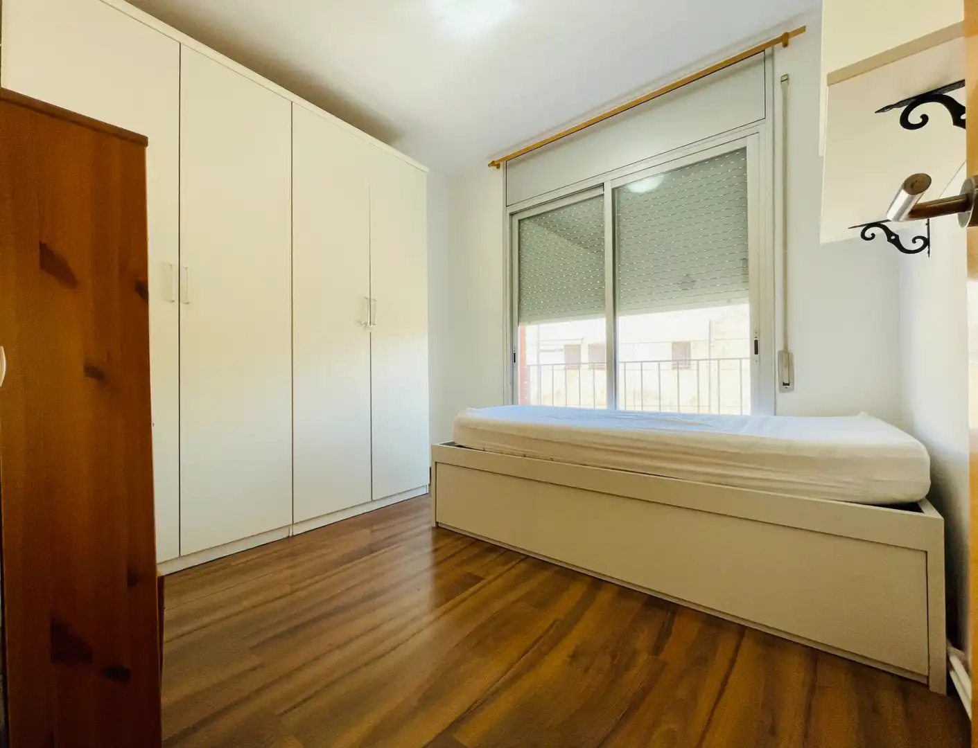 Bedroom of Flat for rent in Cervelló  with Air Conditioner, Heating and Parquet flooring