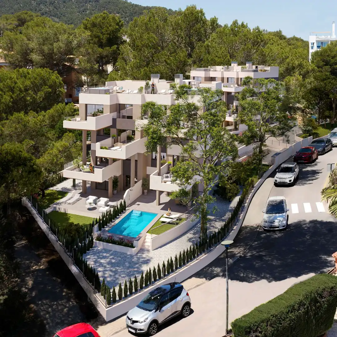 Außenansicht von Erdgeschoss zum Verkauf in Capdepera mit Klimaanlage und Terrasse