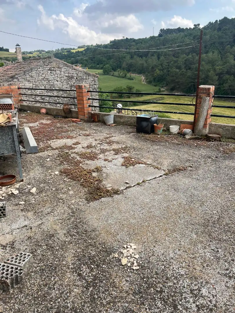 Vista exterior de Casa o xalet en venda en Passanant i Belltall amb Moblat