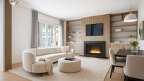 Living room of Flat for sale in  Barcelona Capital  with Heating, Terrace and Storage room