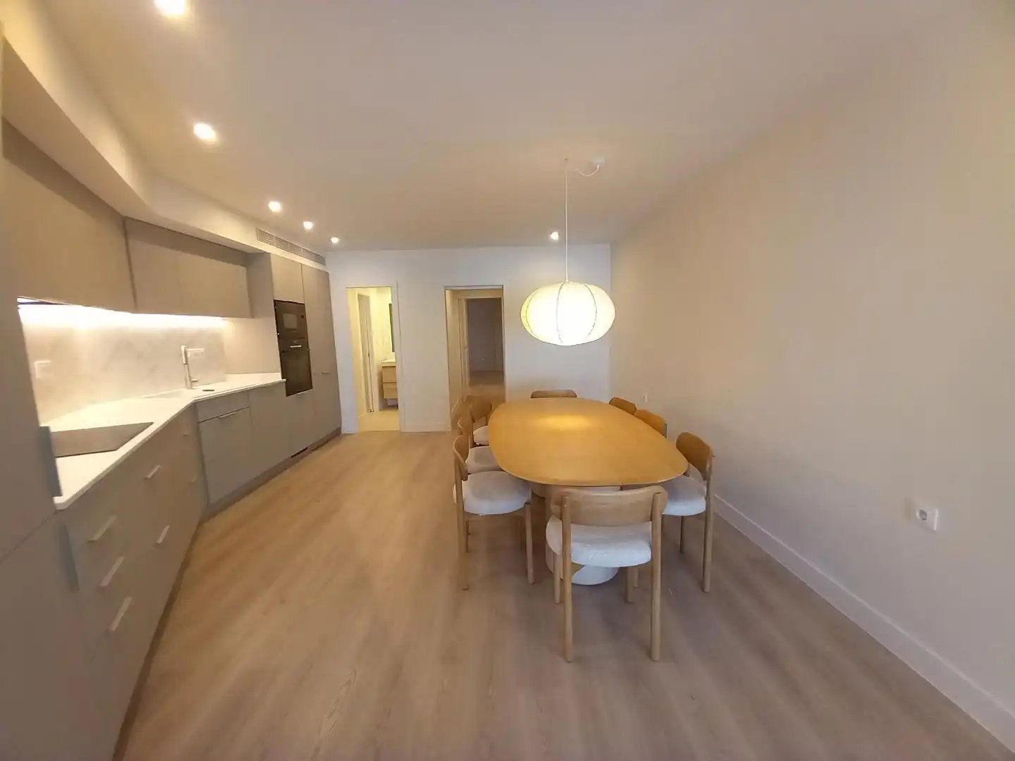 Esszimmer von Wohnung zur Miete in Barcelona mit Klimaanlage, Heizung und Terrasse