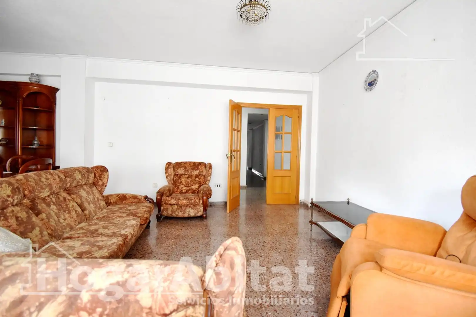 Sala de estar de Piso en venta en Gandia con Terraza y Amueblado