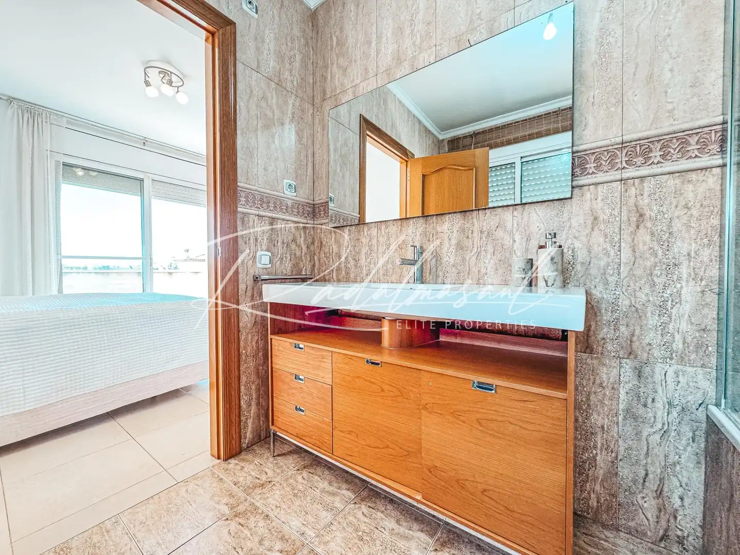 Bathroom of Detached homes for sale in Mont-roig del Camp  with Air Conditioner, Heating and Private garden
