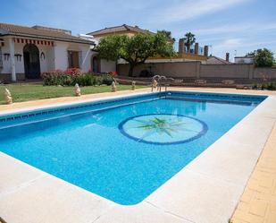 Swimming pool of House or chalet for sale in Tomares  with Air Conditioner and Swimming Pool