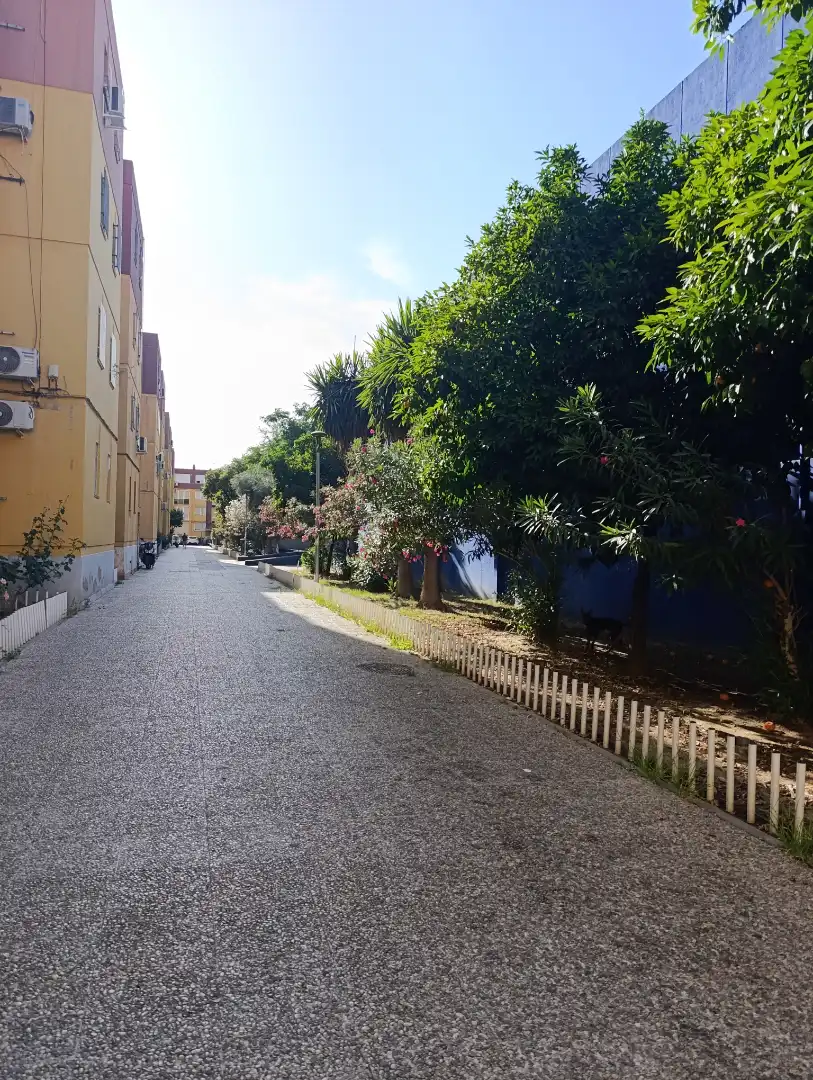 Vista exterior de Piso en venta en Sevilla con Terraza
