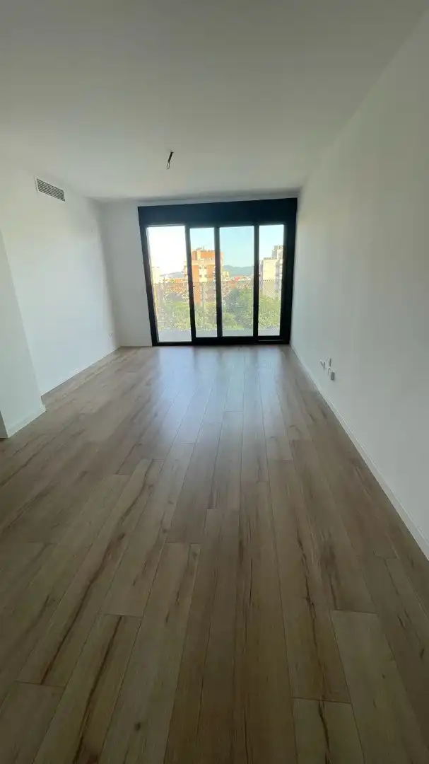 Living room of Flat for rent in Barberà del Vallès  with Air Conditioner, Heating and Parquet flooring