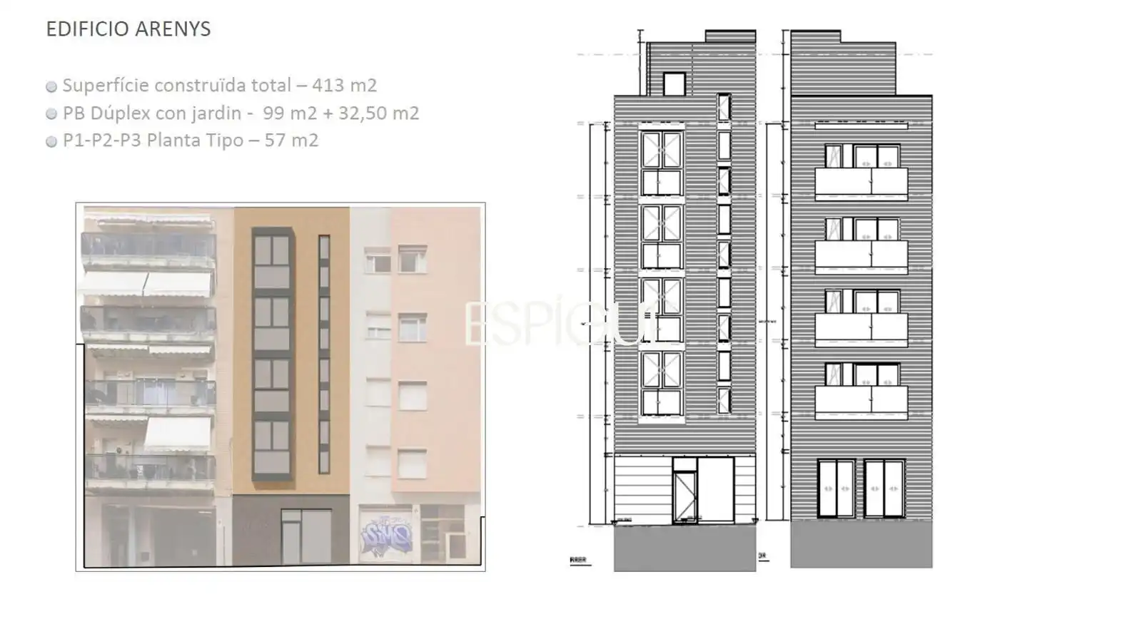 Vista exterior de Terreno en venta en Barcelona