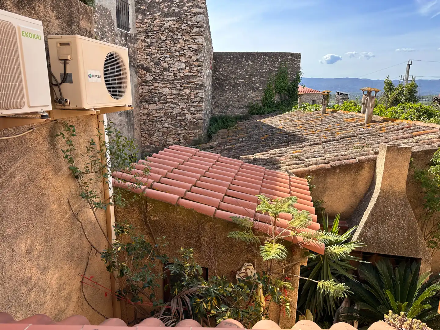 Balcony of Houses for sale in Perafort  with Air Conditioner, Heating and Terrace