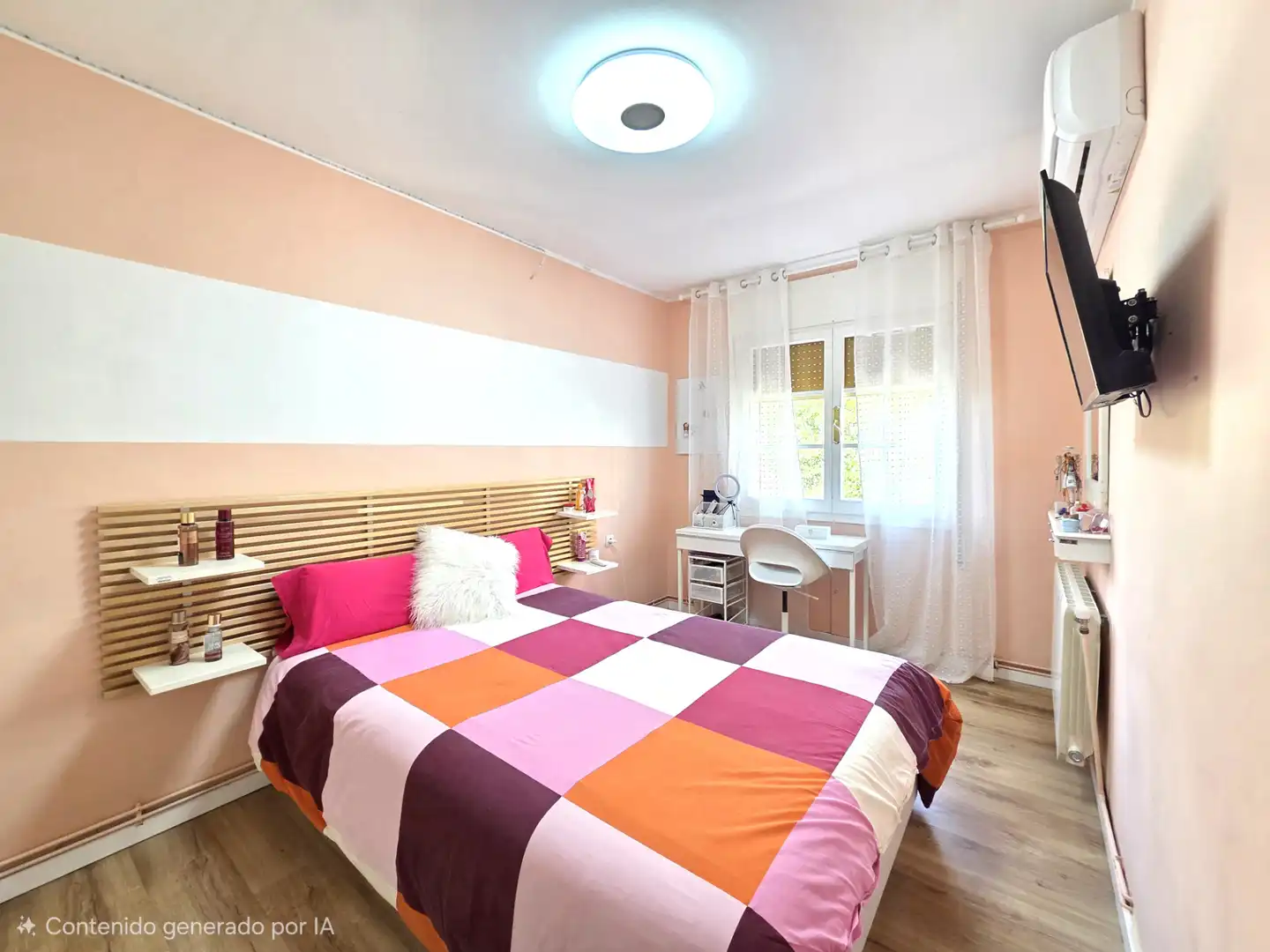 Schlafzimmer von Maisonette zum Verkauf in Cerdanyola del Vallès mit Klimaanlage, Heizung und Parkett