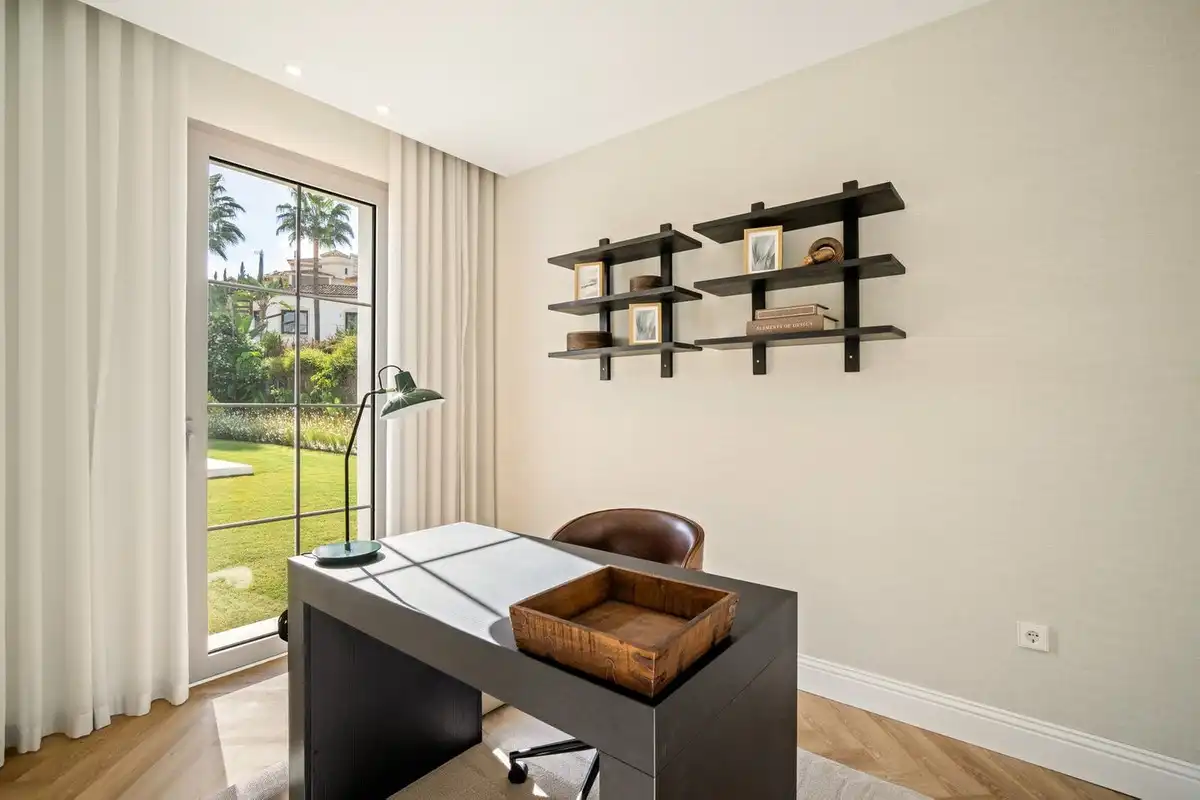 Living room of Detached homes for sale in Benahavís  with Terrace