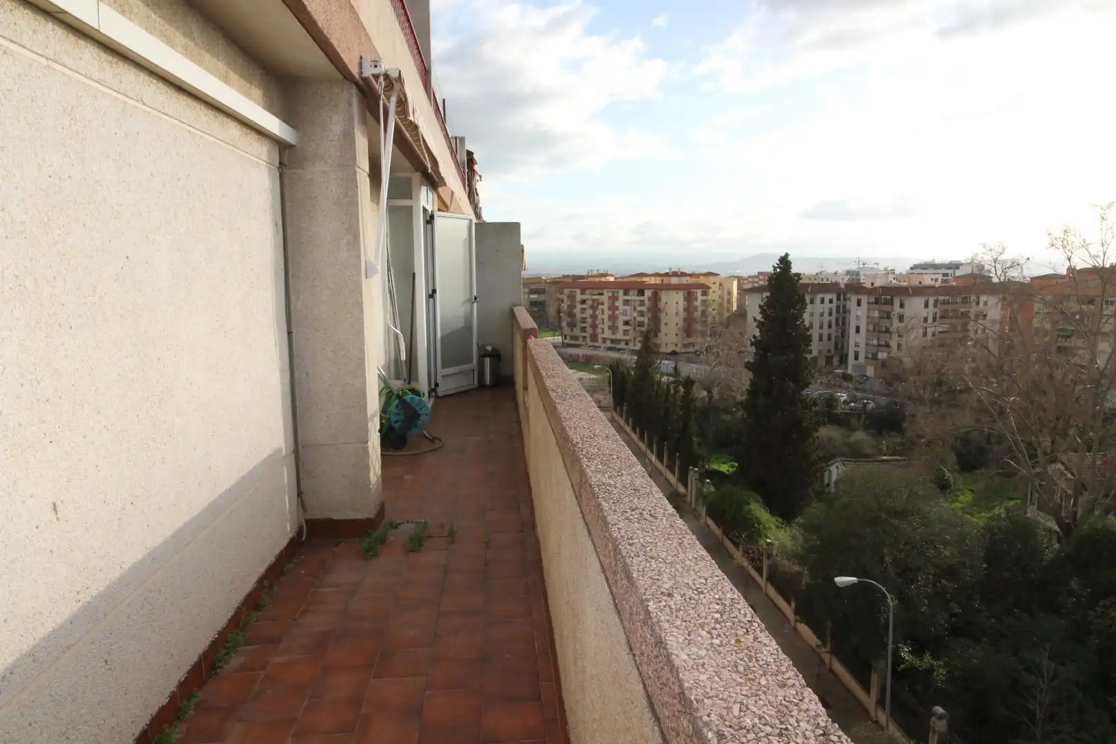 Terraza de Piso de alquiler en Granada con Aire acondicionado, Calefacción y Terraza