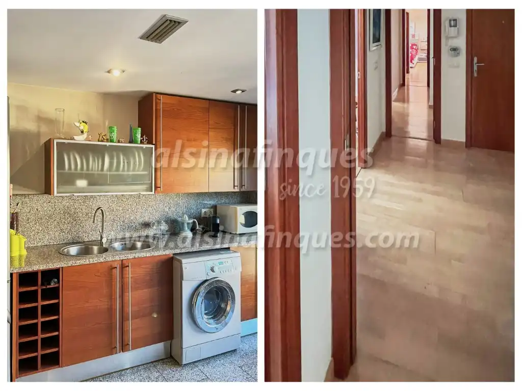 Cocina de Ático en venta en Lloret de Mar con Aire acondicionado, Jardín privado y Terraza