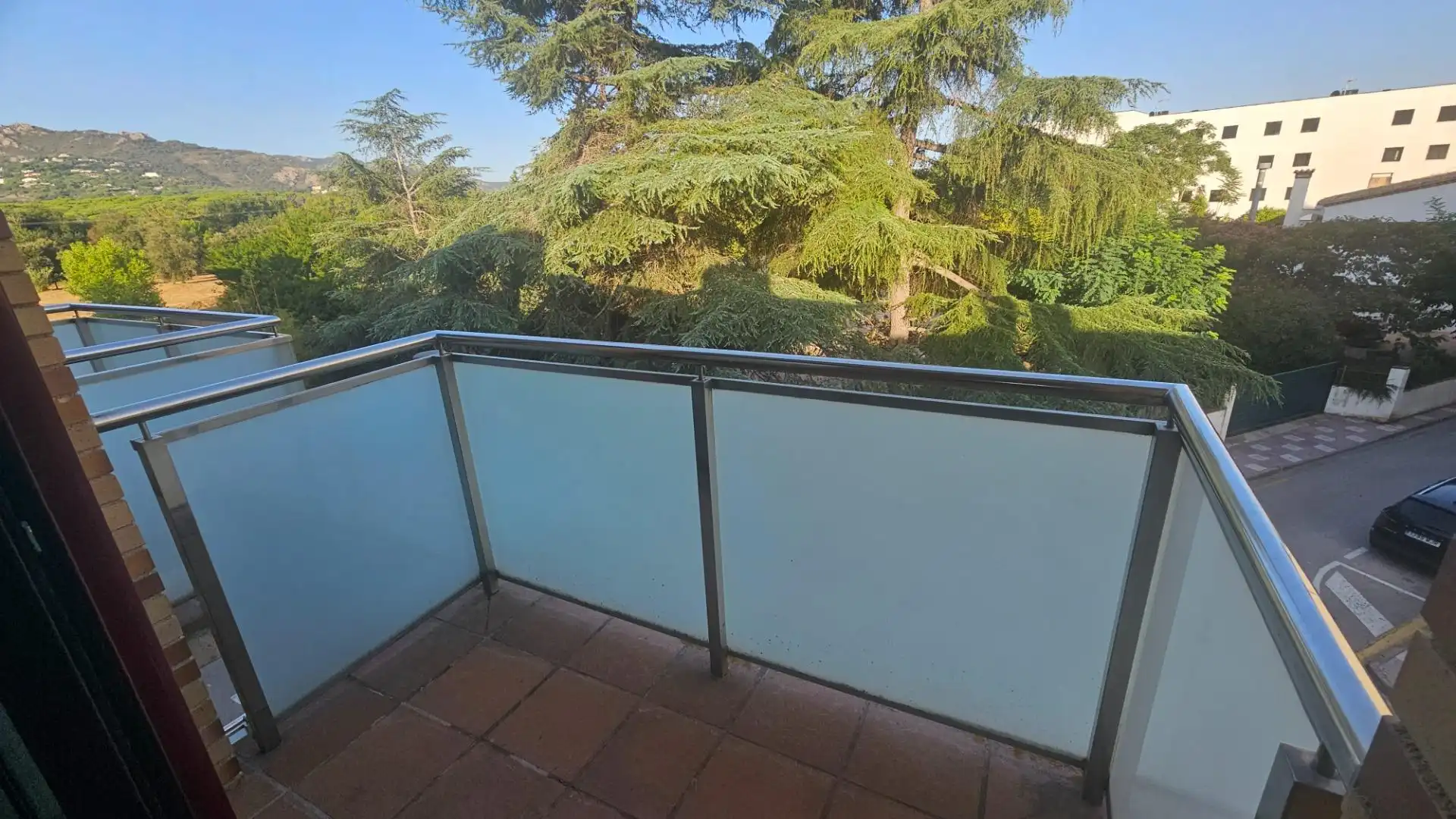 Terraza de Apartamento en venta en Santa Cristina d'Aro con Calefacción, Terraza y Amueblado