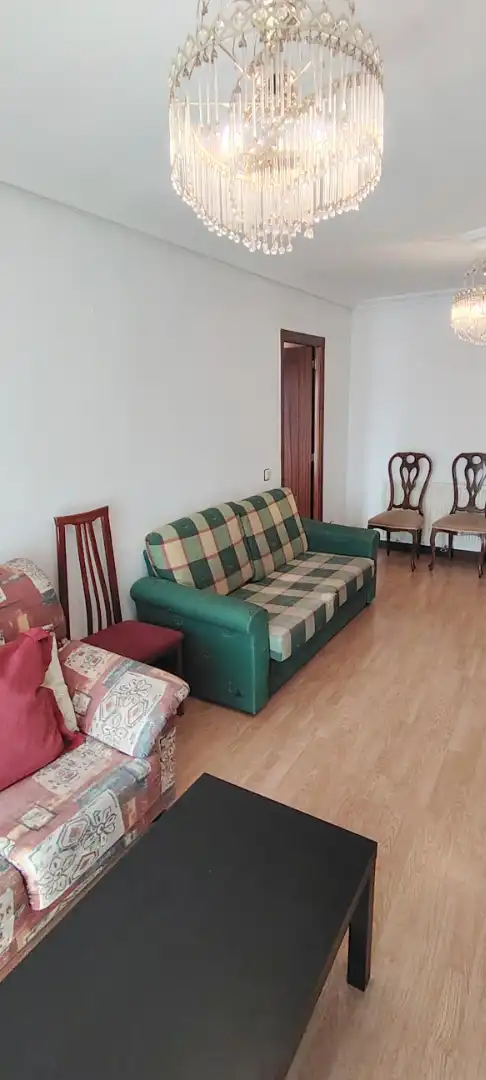 Living room of Flat for sale in Villares de la Reina  with Heating, Parquet flooring and Terrace