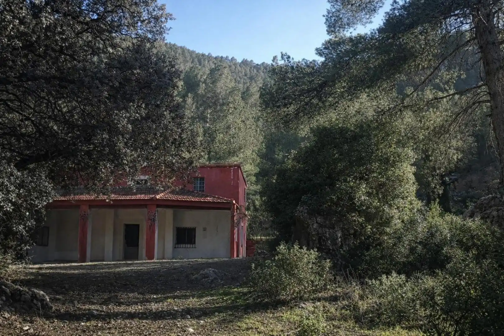 Vista exterior de Finca rústica en venda en Muro de Alcoy amb Jardí privat, Terrassa i Traster
