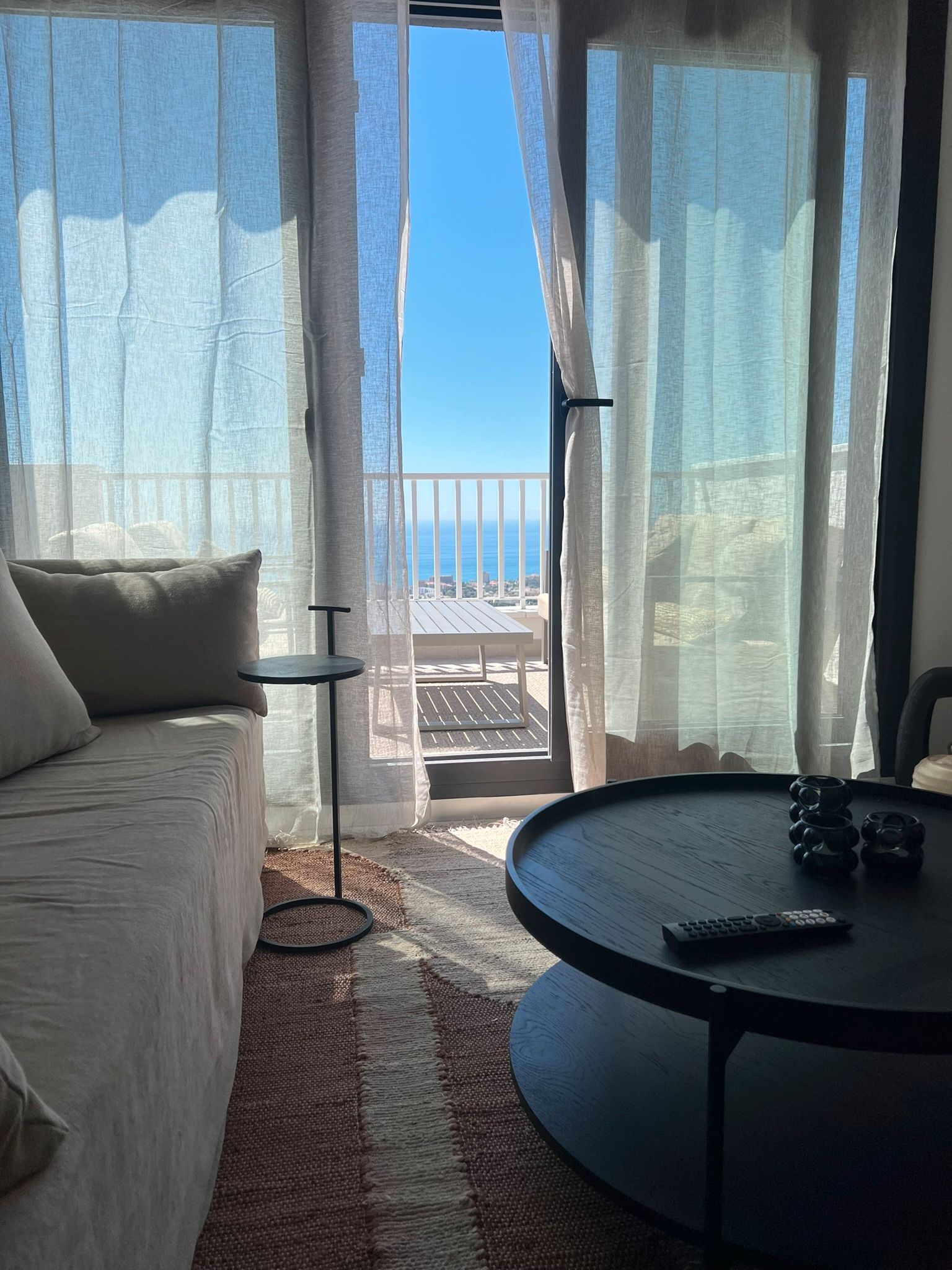 Terrassa de Apartament de lloguer en Benalmádena amb Aire condicionat, Calefacció i Terrassa