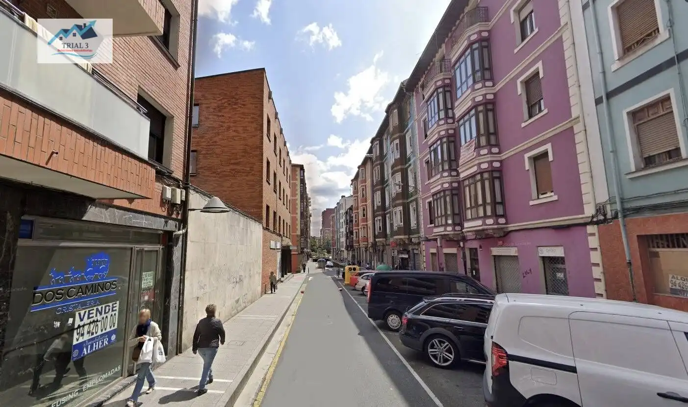 Vista exterior de Piso en venta en Basauri 