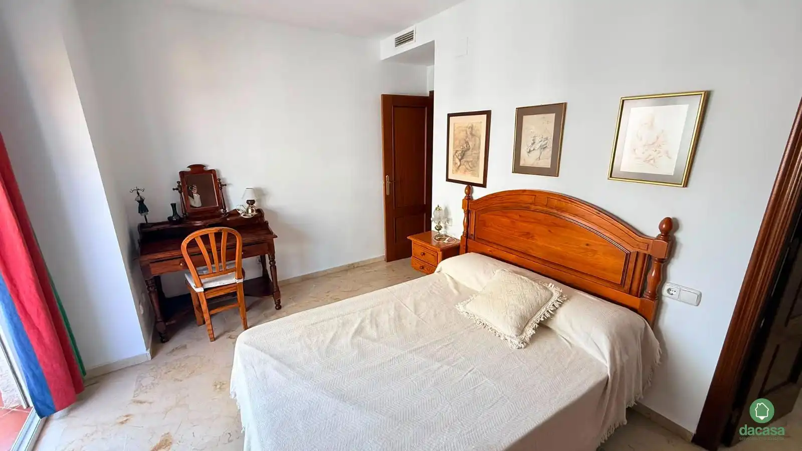 Bedroom of Flat for sale in Huelva  with Air Conditioner, Heating and Terrace