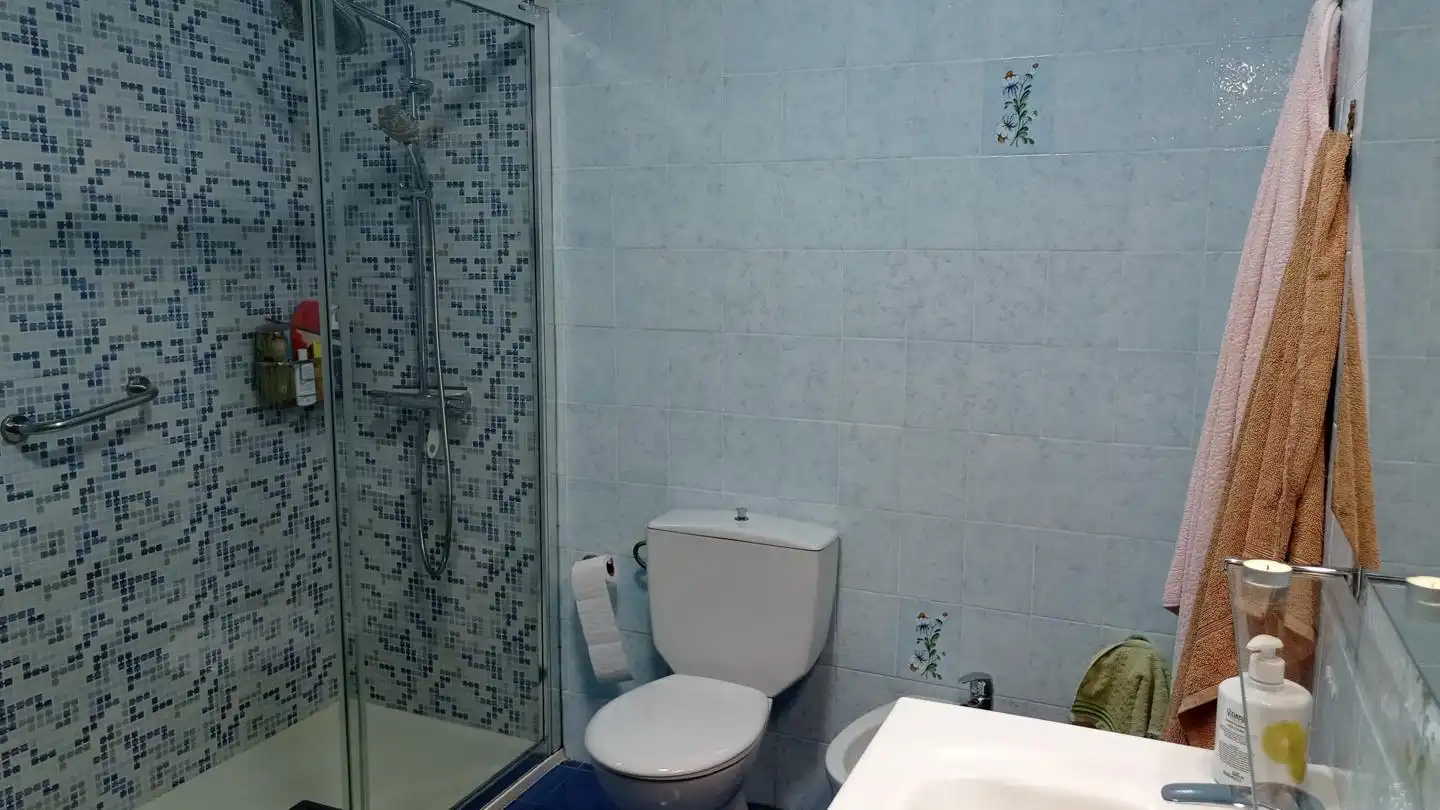 Bany de Finca rústica en venda en Elche / Elx amb Jardí privat, Terrassa i Piscina