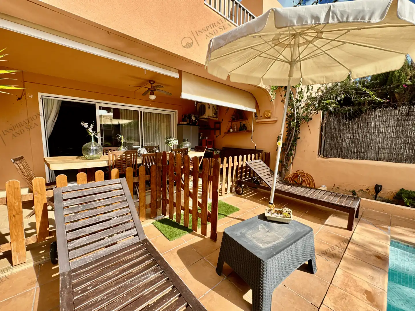 Terrace of Duplexes for rent in Eivissa  with Air Conditioner, Heating and Terrace