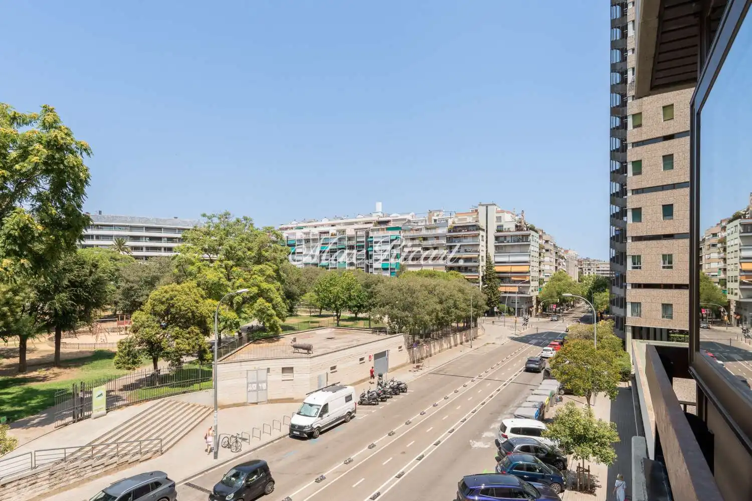 Vista exterior de Pis de lloguer en Barcelona amb Aire condicionat, Calefacció i Terrassa